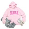 Simply Sage Market Women's Graphic Hoodie Mama Pink Hearts - 2 of 3