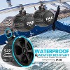 5.25" Waterproof Marine Speakers for Outdoor Sound with 2-Channel Amplifier + Bluetooth Control, 1000W Power, Compact Design - 4 of 4