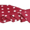 Allegra K Women Retro Polka Dot Skinny Scarf Neck Scarves Wrap Long Neckerchief Hair Band 1 Pc - 4 of 4