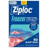 Ziploc Freezer Quart Bags - 2 of 4