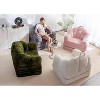 MAXYOYO Folding Sofa Bed, 2 in 1 Convertible Sofa to Lounger Comfy Single Bean Bag Chair for Adults - 2 of 4