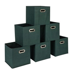 Fabric Storage Bins 6 Piece Set - 1 of 4