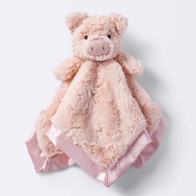 Pink Pig Security Blanket Crib Toy - S - Cloud Island™ : Target