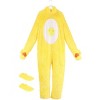 HalloweenCostumes.com Adult Care Bears Funshine Bear Costume Unisex, Faux Fur Yellow Classic Smiling Sun Care Bear One-piece. - image 2 of 4