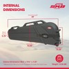 SKB ATA Roto Molded Electric Bass Guitar Hard Case with TSA Locking Latches, Wheels for Easy Transport and Ergonomic Handle, Black - 3 of 4