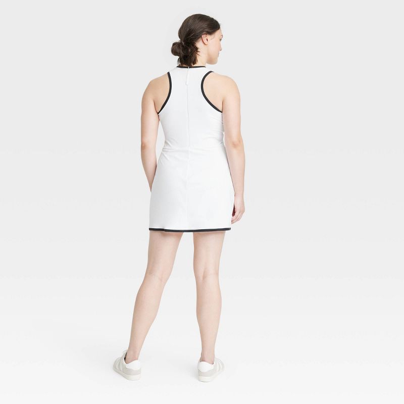Women's High-Neck Wrap Active Dress - All In Motion™, 4 of 10