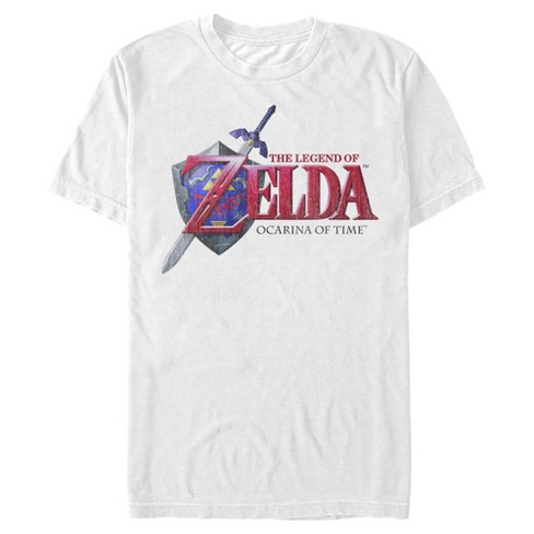 Men's Nintendo Legend Of Zelda Ocarina Of Time T-shirt : Target