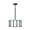 Capital Lighting Bodie 3 - Light Semi-Flush Mount in  Matte Black - 2 of 4