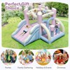 Infans Macron Pastel Bounce House w/ Slide Basketball Hoop Boxing 480W Blower Included - 4 of 4