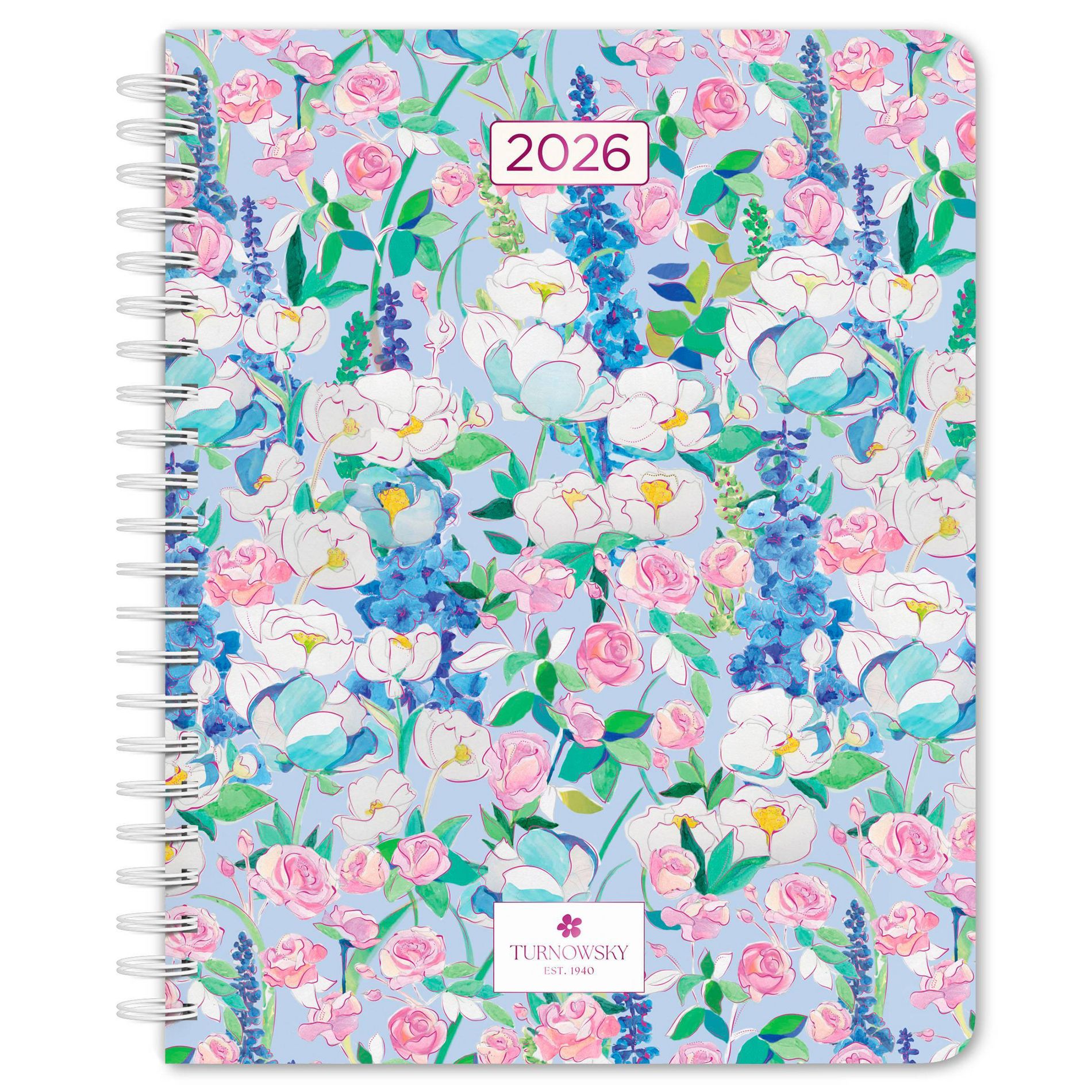 BrownTrout House of Turnowsky 2026 6"x7.75" Desk Planner Foil Stamped Cover