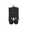 INFURNIC Wheelbarrows And Lawn Carts Foldable Extended Wagon Folding Utility Garden Cart With Wheels, Heavy Duty Carts, Black, 53.54"*21.26"*23.62" - 4 of 4