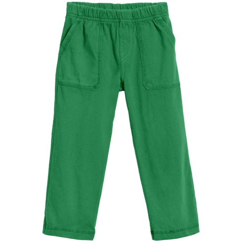 Boys' Stretch Slim Fit Quick Dry Pants - Cat & Jack™ Green 18 Husky