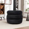 SEYNAR Modern Glam Velvet 360 Degree Swivel Accent Armchair with Tufted Back - 4 of 4