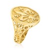 Ross-Simons Italian 14kt Yellow Gold Fleur-De-Lis Signet Ring - 3 of 4