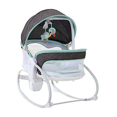 Grungis Baby Bouncer Seat Baby Bouncer Rocking Bouncer Portable 3-in-1 Baby Bouncers for Babies