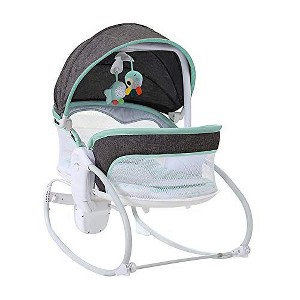 Grungis Baby Bouncer Seat Baby Bouncer Rocking Bouncer Portable 3-in-1 Baby Bouncers for Babies - 1 of 4