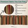 Park Designs Striped Lodge Timber Ridge Valance 14"L - 2 of 4