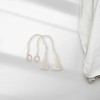 Unique Bargains Curtain Tiebacks Wooden Tassel Cotton Linen Beige 2 Pcs - 2 of 3