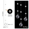 Unique Bargains Acrylic Pineapple Bead Crystal Garland Strands for Decor 10 Pcs - 2 of 4