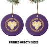 West Chester University Primary Logo Porcelain Holiday Christmas Tree Ornament - 2 of 4