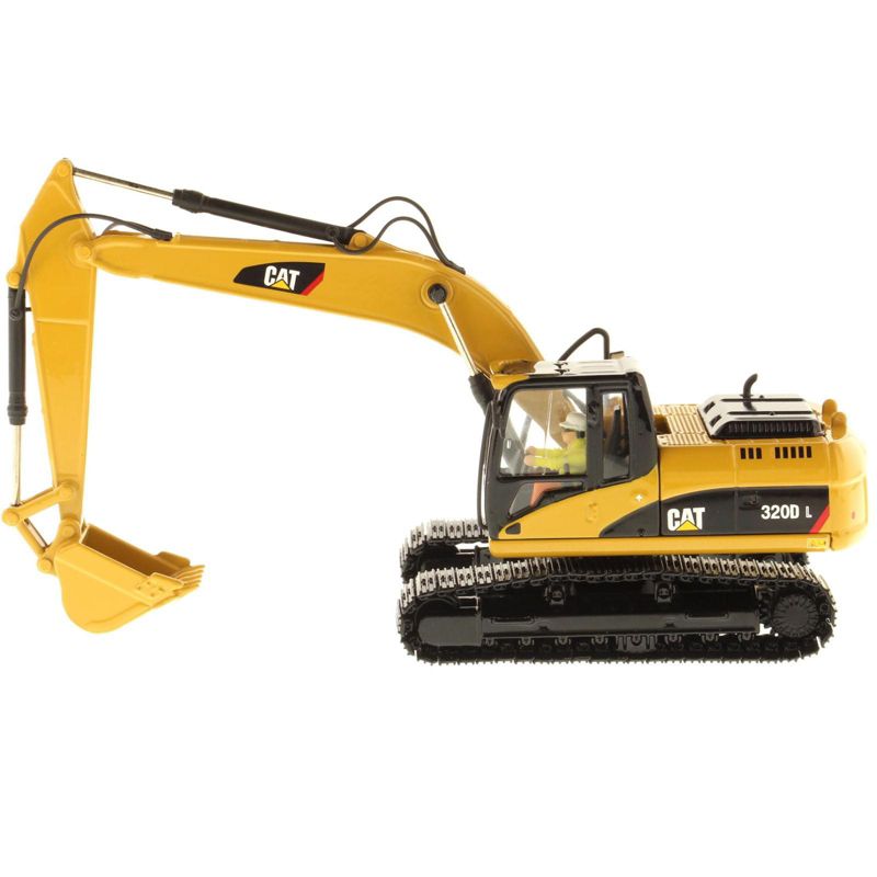 CAT Caterpillar 320D L Hydraulic Excavator with Operator "Core Classics Series" 1/50 Diecast Model by Diecast Masters, 3 of 4
