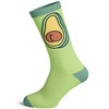 Crazy Dog T-Shirts Women's I'm The Good Kind Of Fat Socks Funny Avocado Pit Butt Cheeks Footwear - 2 of 4