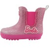 Barbie Toddler Girls' Chelsea Rain Boots - Pink Ombre Glitter, Size 10 - 3 of 4