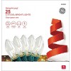 GE 25 String-A-Long Cool Bright Clear Incandescent C9 Christmas Lights - image 2 of 3