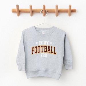 The Juniper Shop In My Football Era - Maroon Youth Ultra-Soft Graphic Sweatshirt - 1 of 3