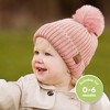 KeaBabies 2pk Baby Hats, Baby Beanies, Newborn Hats for Baby Girls, Boys, Baby Winter Hat, 0-36 Months Infant Hat - 2 of 4