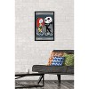 Trends International Disney Tim Burton's The Nightmare Before Christmas - Ink Scary Love Framed Wall Poster Prints - 2 of 4