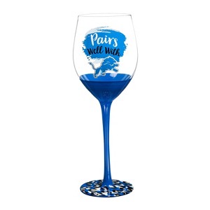 Evergreen Detroit Lions, 17oz Boxed Stemware - 1 of 4
