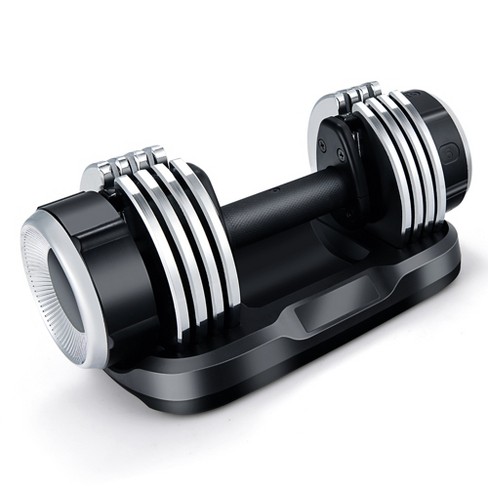 Adjustable dumbbells deals 25 lbs