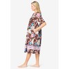 Only Necessities Plus Size Mixed Print Short Lounger - 4 of 4