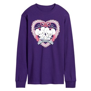 Men's - Pokémon - Maushold 3 Coquette Long Sleeve Graphic T-Shirt - 1 of 2