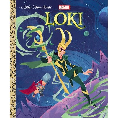 Loki Little Golden Book (Marvel) - by  Arie Kaplan (Hardcover)