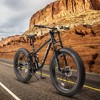 NAYSAYE Bicycles 26 Inch Mountain Bike Full Suspension 21 Speeds for Men and Women for Off Road, Black, 78"*27"*41.5" - 2 of 4