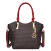 MKF Collection Devorah Stylish Tote Handbag Signature Printed by Mia K - 2 of 4