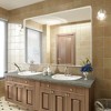 Apmir Rectangular Aluminum Alloy Framed and Tempered Glass Wall Bathroom Vanity Mirror in Matte Black/ Gold/ Silver/ Brown - 2 of 4