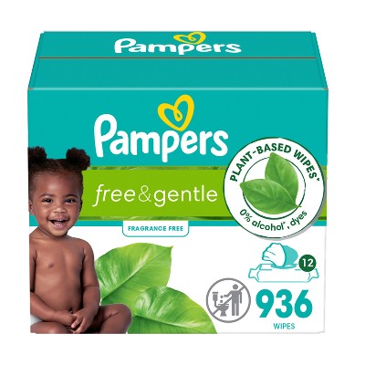 Pampers Free & Gentle Baby Wipes