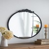 GlasFlength Decorative Wall Mirrors Baroque Inspired Full Length Mirror with Ornate Frame for Bathroom Living Room, Black, 36"*1.5"*38.5" - 2 of 4