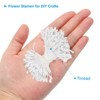 Unique Bargains DIY Craft Handmade Decorative Double Heads Artificial Flower Stamens 680 Pcs - 3 of 4