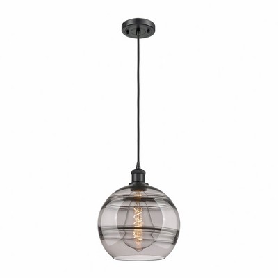 Rochester - 1 Light Cord Hung Mini Pendant In Industrial Style-11.63 Inches Tall and 10 Inches Wide