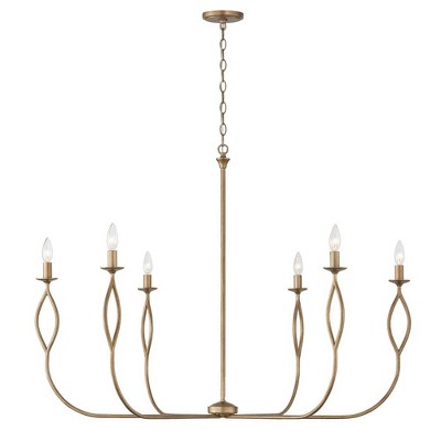 Capital Lighting Cohen 6 - Light Chandelier in  Mystic Luster