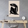 iCanvas Black Woman Pose by Nikki Canvas Print Wall Art - 2 of 3