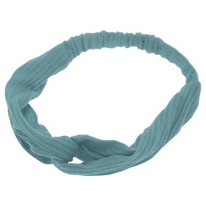 Unique Bargains Women's Stripes Elastic Cross Headwrap 1 Pc - 1 of 4