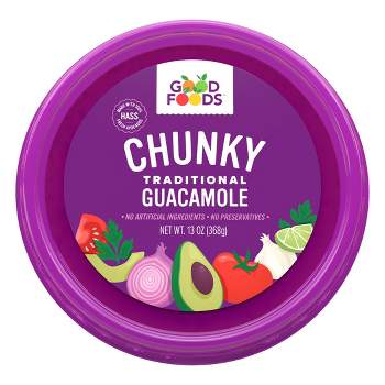 Good Foods Chunky Traditional Guacamole - 13oz