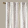 Kumasinova 1PC/2PCS 84"/95" Print Boho Curtains Panel,Window Curtains with Chenille Stripe,Kitchen Curtains for Living Room & Bedroom Curtains Decor - 4 of 4