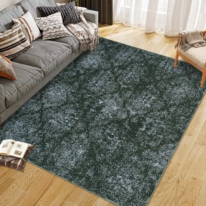 Washable Area Rug, Non Slip Low Pile Soft Accent Indoor Floor Carpet for Dining Room Office Entryway Kitchen - 1 of 4