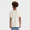 Girls' Bambi Boxy Short Sleeve Graphic T-Shirt - Cream - 3 of 4
